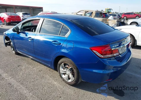 2015 Honda Civic Lx из США, поврежденный, VIN 19XFB2F57FE091237